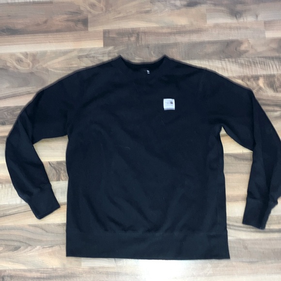 The North Face Tops - The North Face Cotton Blend  Black Crewneck Sweatshirt Women’s Sz M